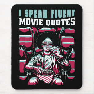 Ich spreche fließend Filmzitate Mousepad