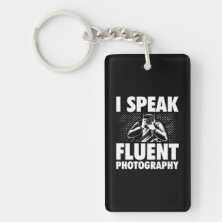 Ich spreche fließend Fotografie Schlüsselanhänger