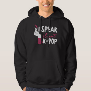 Ich spreche fließend K Pop Koreanischer Pop Musik  Hoodie