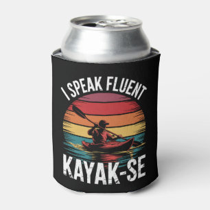 Ich spreche fließend Kayak-Ese Kayaker Kayaking Vi Dosenkühler