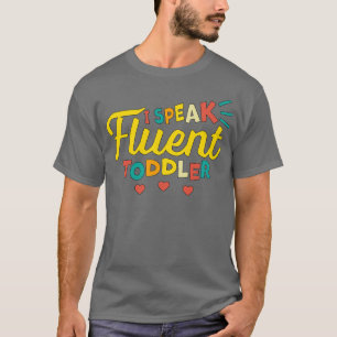 Ich spreche fließend Kleinkind T-Shirt