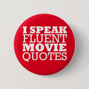 Ich spreche fließend Movie Zitate - Funny - Viele Button