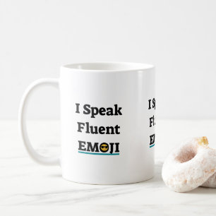 Ich spreche Fluent Emoji Kaffeetasse