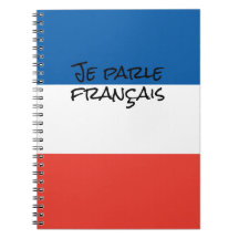 Ich spreche Französisch mit der Sprache der Flagge