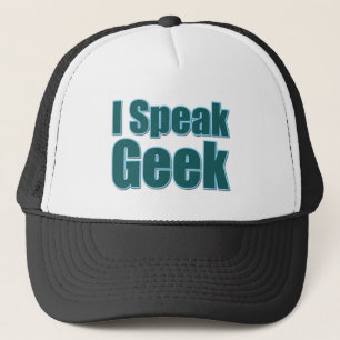 Ich spreche Geek Truckerkappe