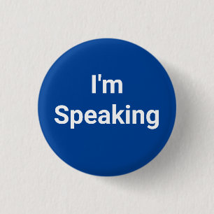 Ich spreche gerade button