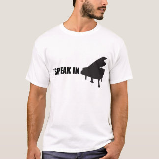 Ich spreche in der MUSIK T-Shirt