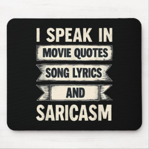 Ich spreche in Kinokitonitys Song-Texte & Amp; Sar Mousepad