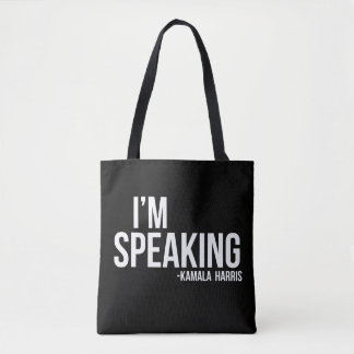Ich spreche - Kamal Harris - Schwarz Tasche