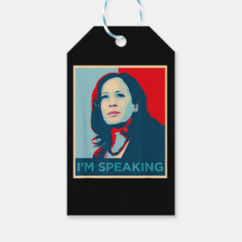 Ich spreche Kamala Harris Geschenkanhänger