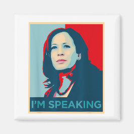 Ich spreche Kamala Harris Magnet