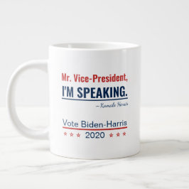 Ich spreche Kamala Harris Präsident 2024 Jumbo-Tasse