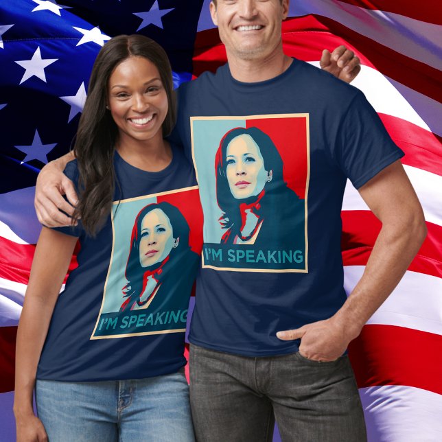 Ich spreche Kamala Harris T-Shirt (Von Creator hochgeladen)