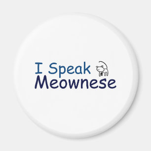 Ich spreche Mewnese Magnet