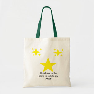Ich spreche mit Sternen Tragetasche