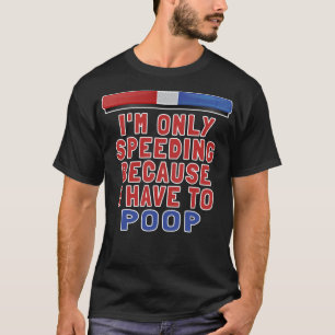 Ich spreche nur, weil ich Gekackt werden muss - Fu T-Shirt
