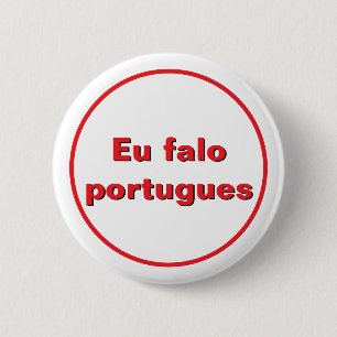 Ich spreche Portugiesisch Button