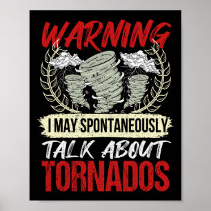 Ich spreche spontan über Tornados - Hurrikan Hu Poster