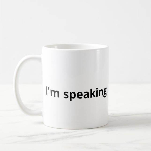 Ich spreche Tasse (Links)