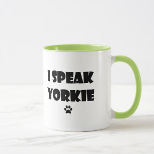 Ich spreche Yorkie Tasse