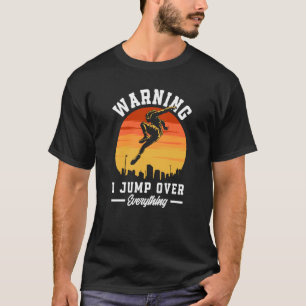 Ich springe über alles Gratis-Laufparkplatz T-Shirt