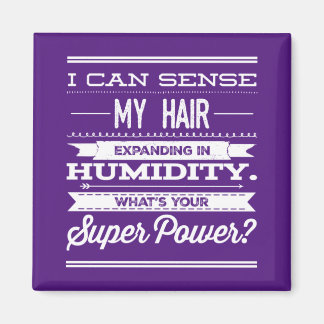 Ich spüre, wie sich meine Haare in Feuchtigkeit au Magnet