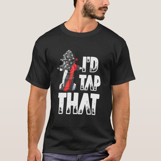 Ich Stach, dass Feuerwehrmann Amerika Feuerwehrman T-Shirt (Vorderseite)
