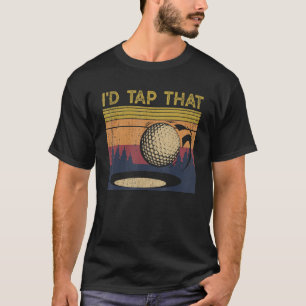 Ich Stach den Golfball für Golfspieler T-Shirt