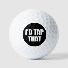 ICH STACH DIESE GOLFBALLS GOLFBALL