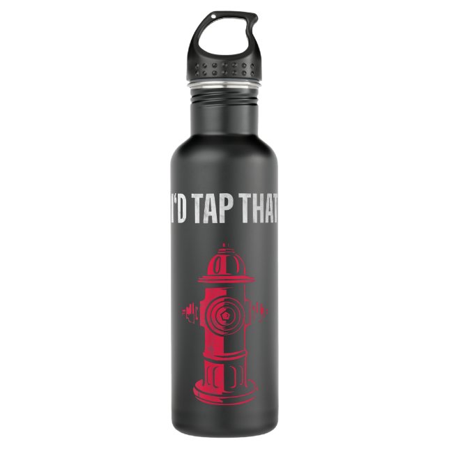 Ich Stach diesen Feuerlöschmittel Edelstahlflasche (Vorderseite)