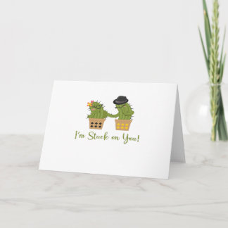 Ich stecke in deinem lustigen Valentine-Design fes Karte