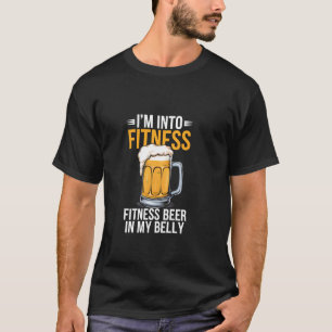 Ich Stehe Auf Fitness Bier Im Bauch Durch Fitness T-Shirt