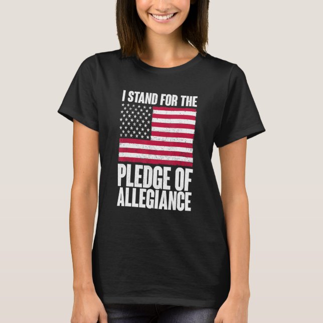 Ich stehe für das Versprechen der Legitimation Ame T-Shirt (Vorderseite)
