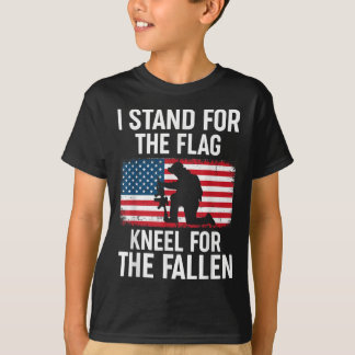 Ich stehe für die Fahne der Fallen - T-Shirt