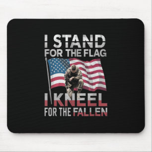 Ich stehe für die Fahne, die ich für die gefallene Mousepad