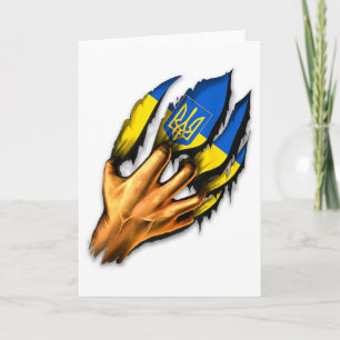 Ich stehe hinter dem Wappen der Ukraine Ukraine Un Karte