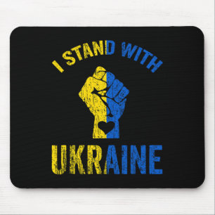 Ich stehe hinter der Ukraine7 Mousepad