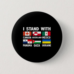 Ich stehe hinter Kanada Grönland Mexiko Panama Gaz Button