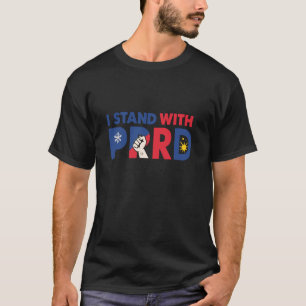 Ich stehe hinter PRRD Pinoy Stolz Widerstand Für D T-Shirt