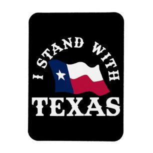 Ich stehe hinter Texas Magnet