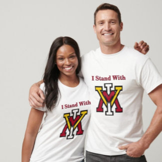 Ich stehe hinter VMI T-Shirt