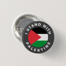 Ich stehe mit der palästinensischen Flagge persona