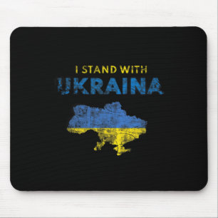 Ich stehe mit der Ukraine 14 Mousepad