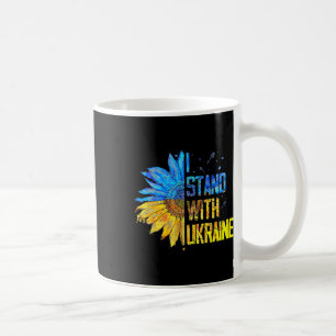 Ich stehe mit der Ukraine 2025 Shirts Ukrainische Kaffeetasse