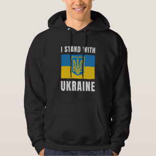 Ich stehe mit der Ukraine Hoodie