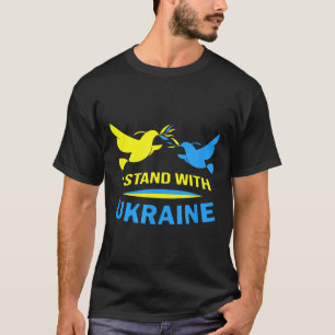 Ich stehe mit der Ukraine in Verbindung, die gegen T-Shirt