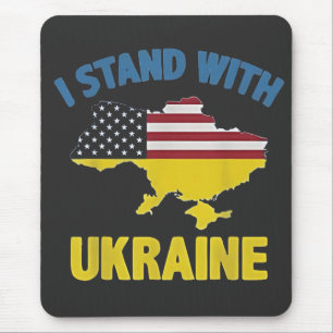 Ich stehe mit der Ukraine Mousepad