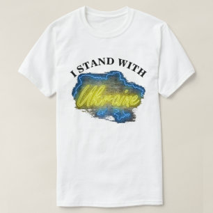 ICH STEHE MIT DER UKRAINE T-Shirt
