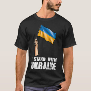 Ich stehe mit der Ukraine Ukrainischer Stolz 1 T-Shirt