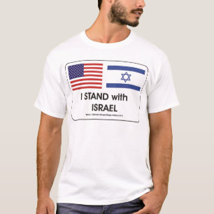 Ich stehe mit Irael T-Shirt